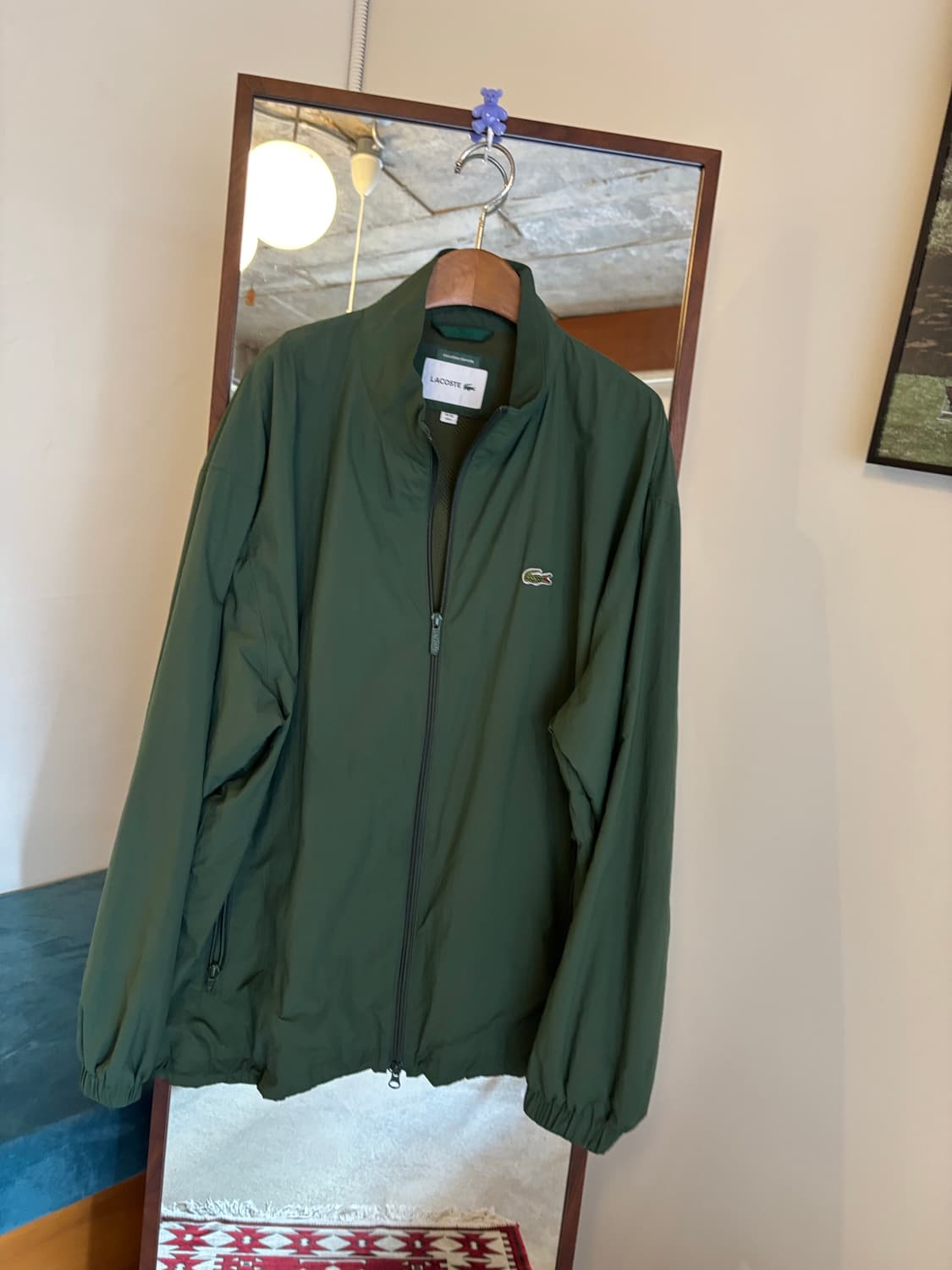 라코스테 그린 바람막이 점퍼 상품이미지2