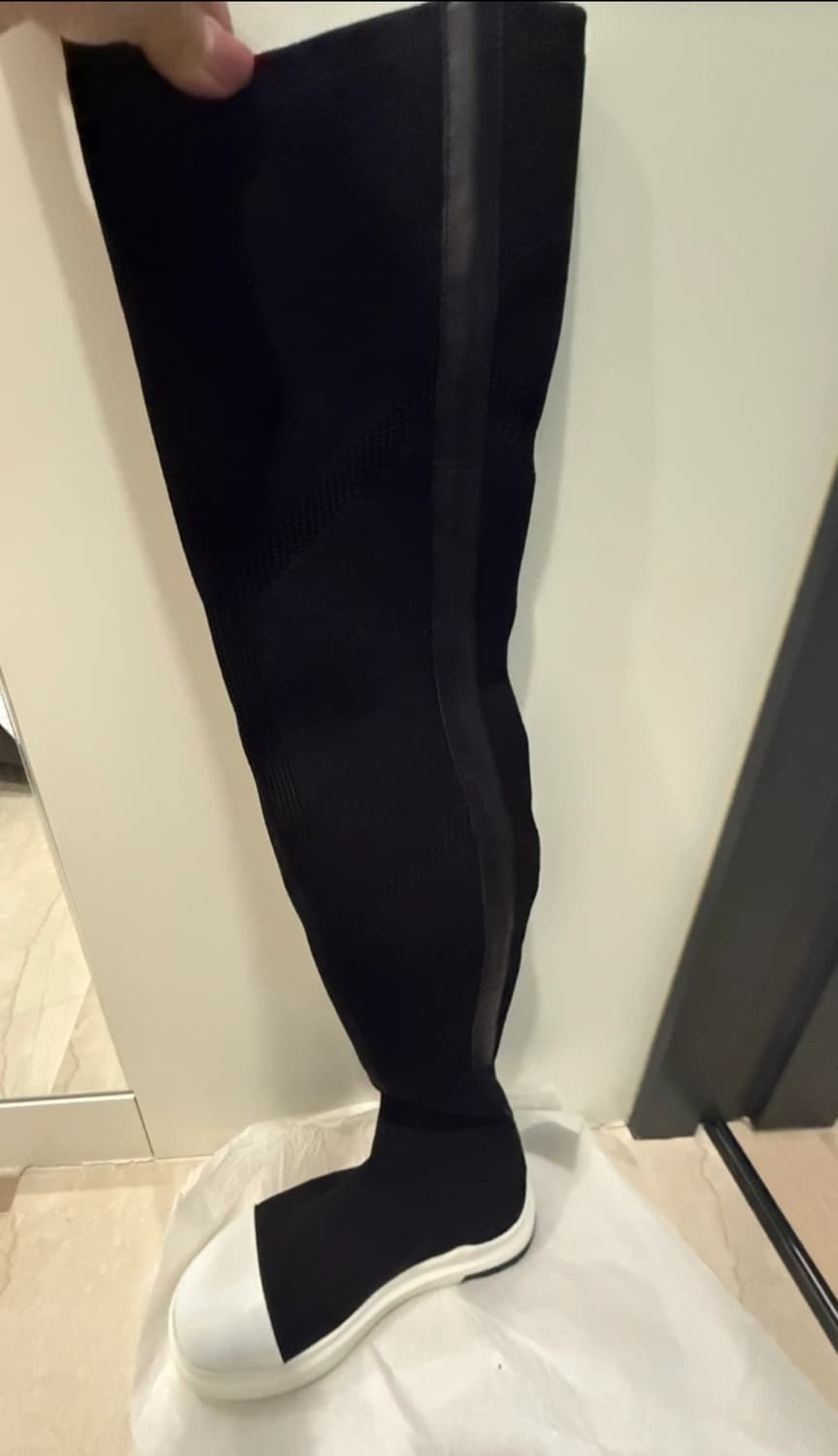 Cinzia araia 신지아 아리아 싸이하이 니트 삭스부츠 상품이미지5