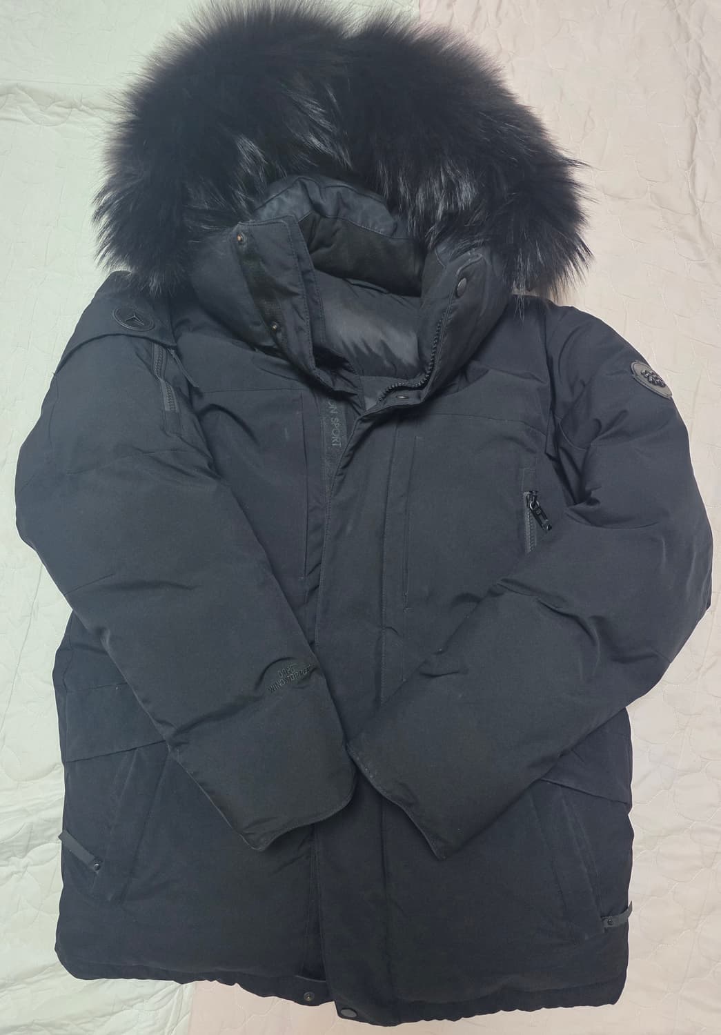 코오롱 안타티카 17FW 블랙 100 대장급 헤비다운 상품이미지1