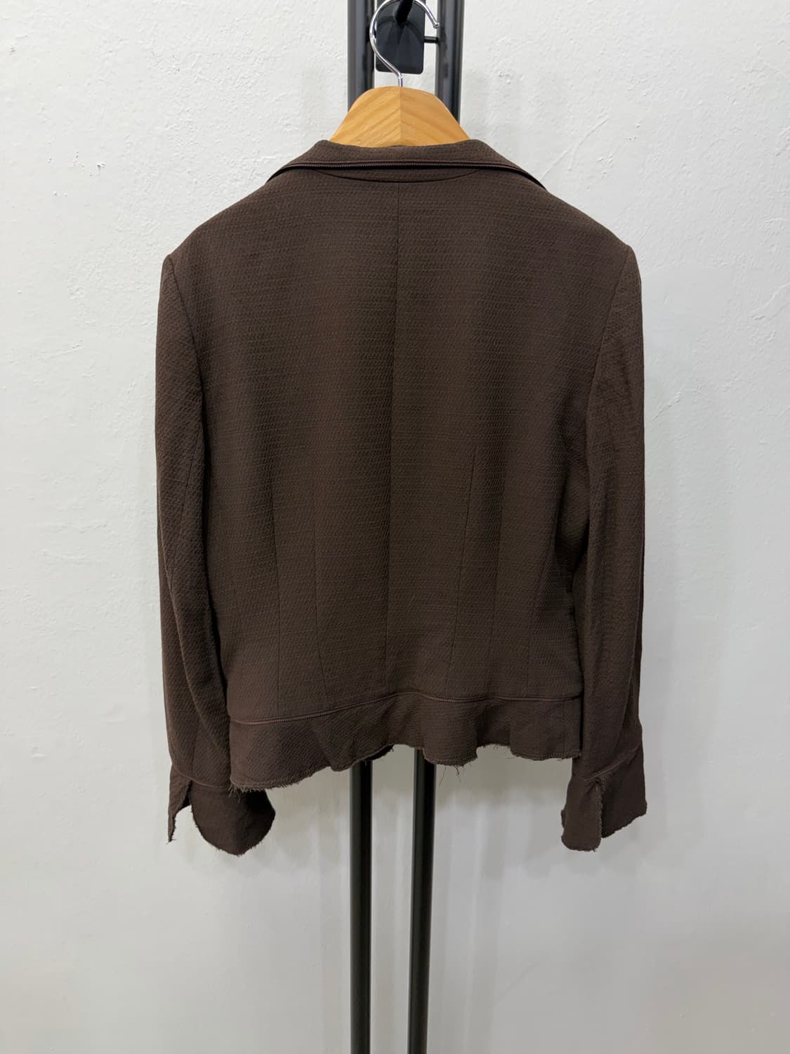 정품) LANVIN 랑방 브라운 자켓 40사이즈  상품이미지5