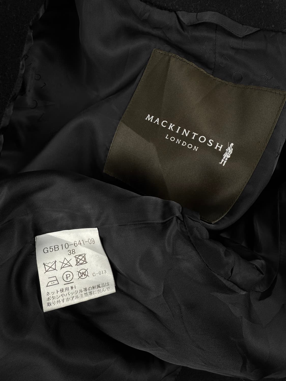 mackintosh 히든버튼 울 후드 코트 상품이미지6