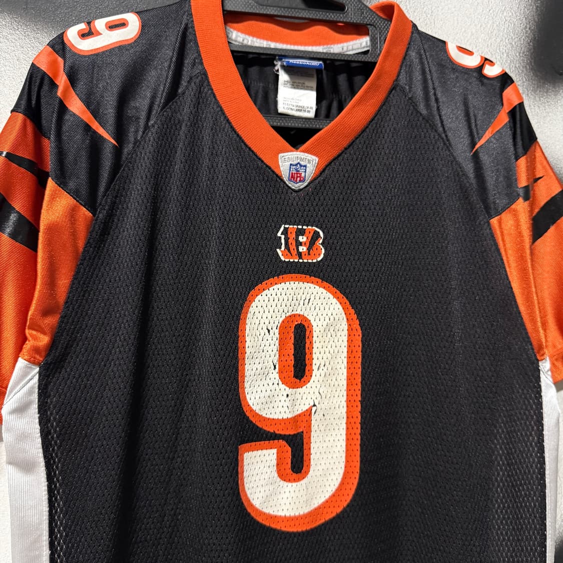리복 x NFL 신시내티 뱅갈스 카슨 파머 마킹 풋볼 져지 상품이미지3