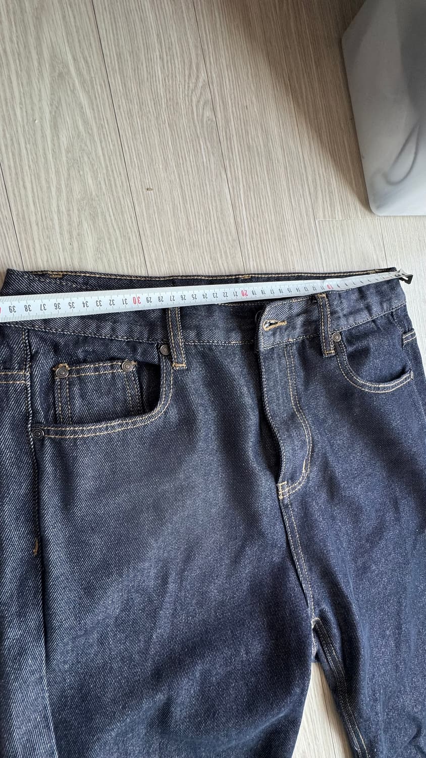 새상품급 DNSR 디엔에스알 플레어 부츠컷 데님팬츠 m 상품이미지6