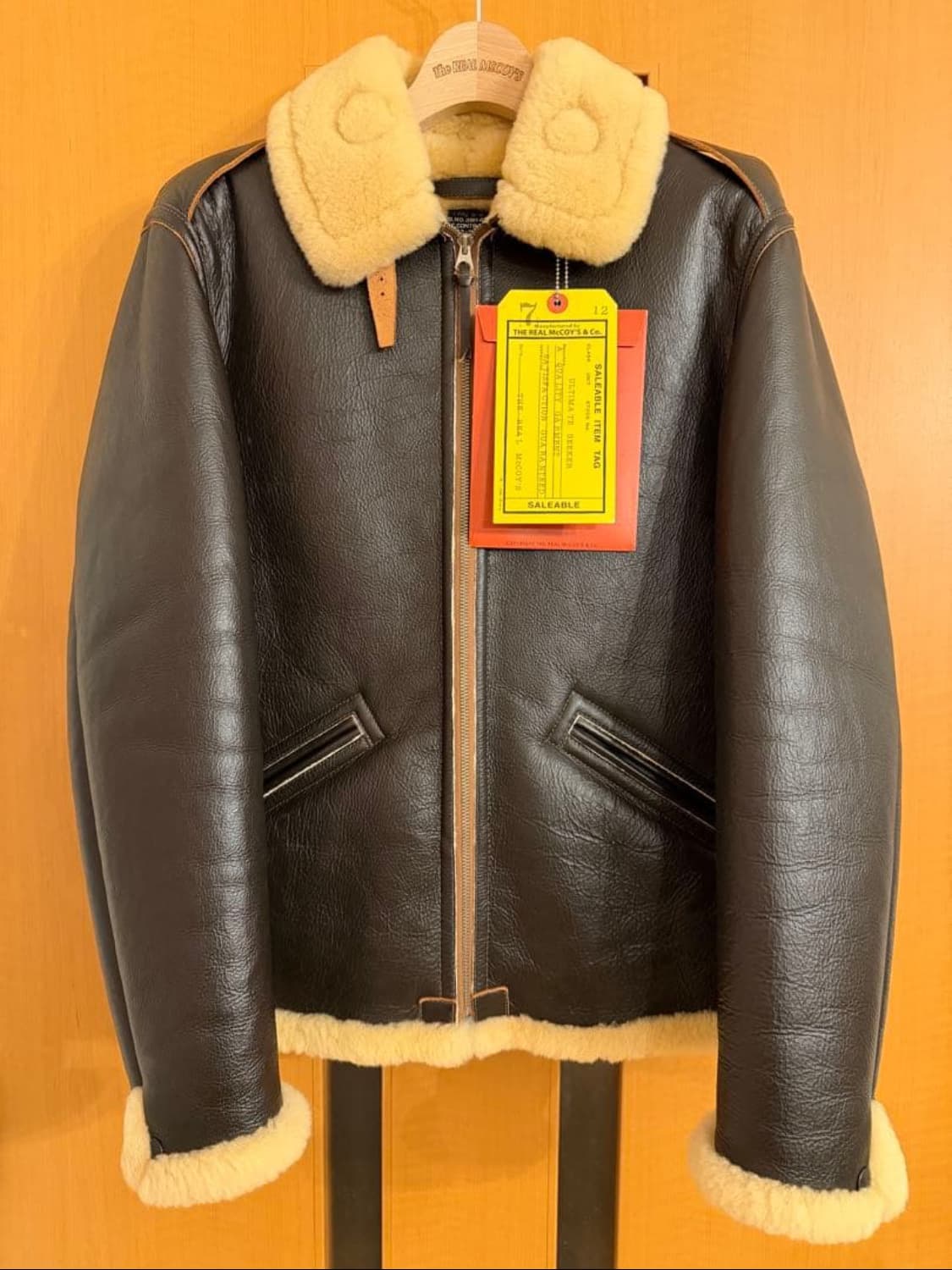 [38] 리얼맥코이 B-6 B6 무스탕 상품이미지1