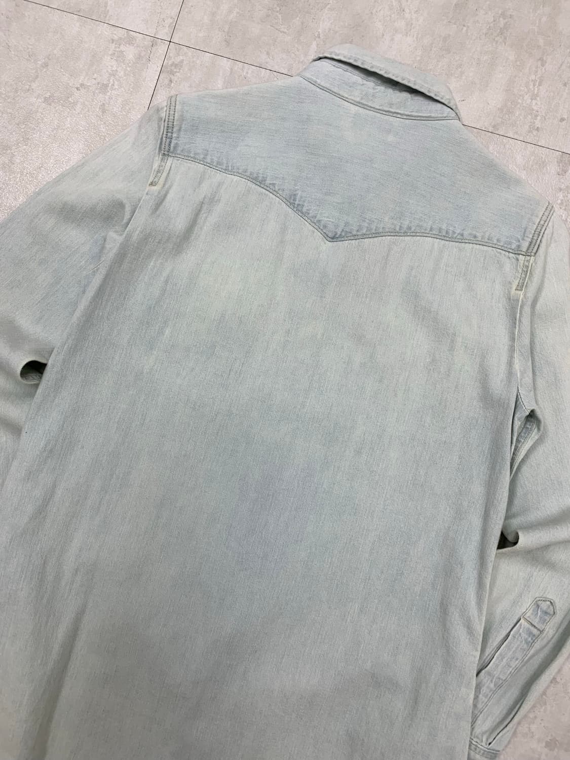 리바이스 연청 데님 셔츠 #679 상품이미지7