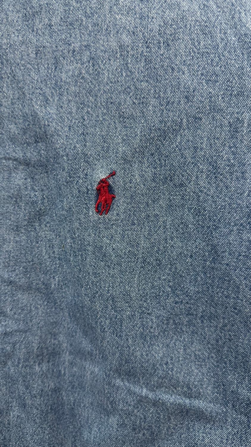 00s 폴로빈티지 데님셔츠 m 상품이미지6