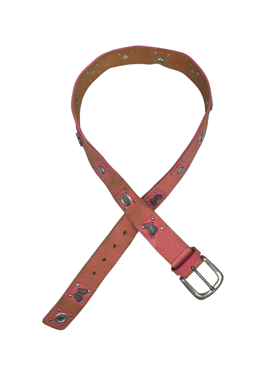 Pink butterfly belt 후루츠패밀리