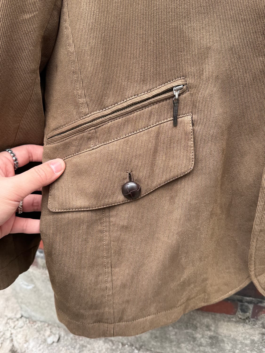 제이프레스 엘보우패치 코듀로이 자켓  상품이미지6