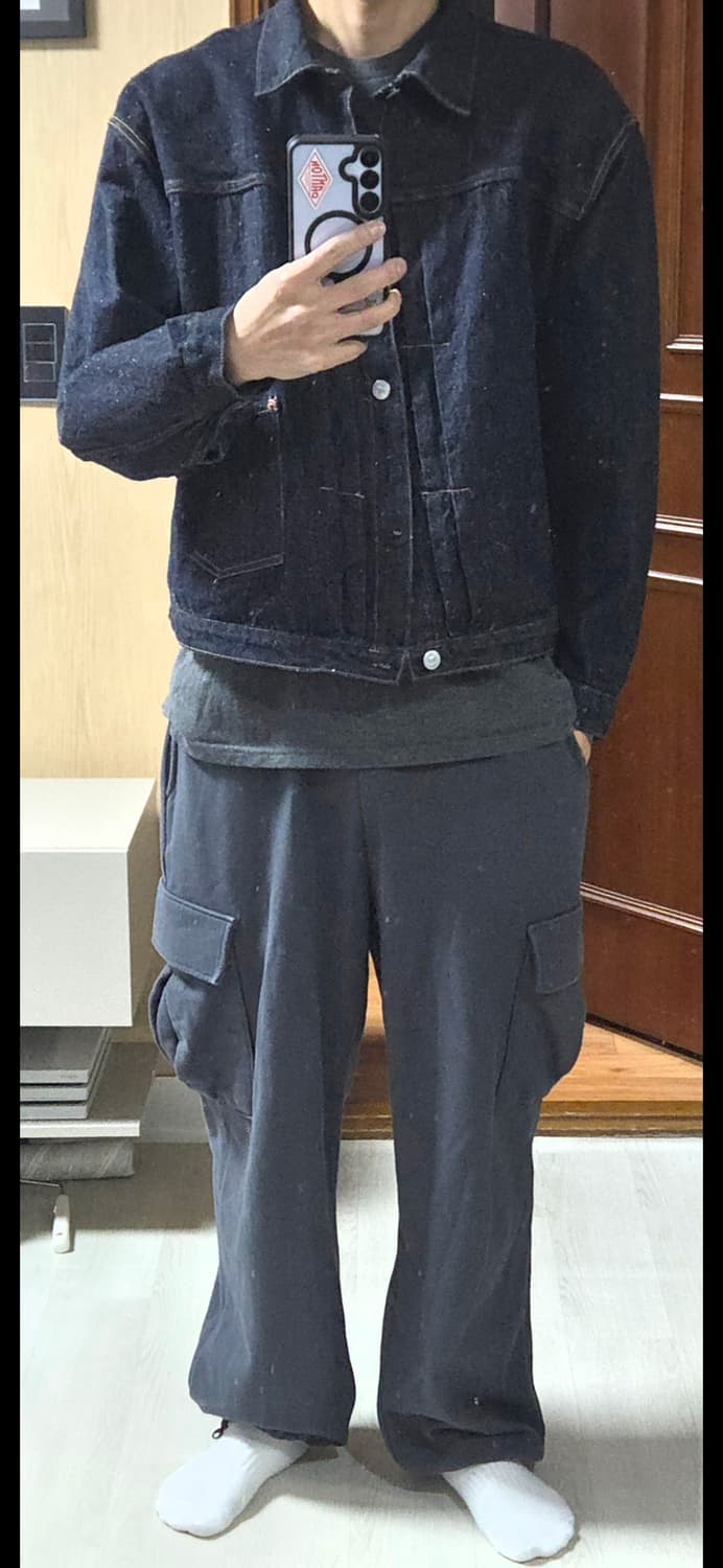 (착샷) 캡틴선샤인 타입1 트러커 데님 자켓 25fw 상품이미지8