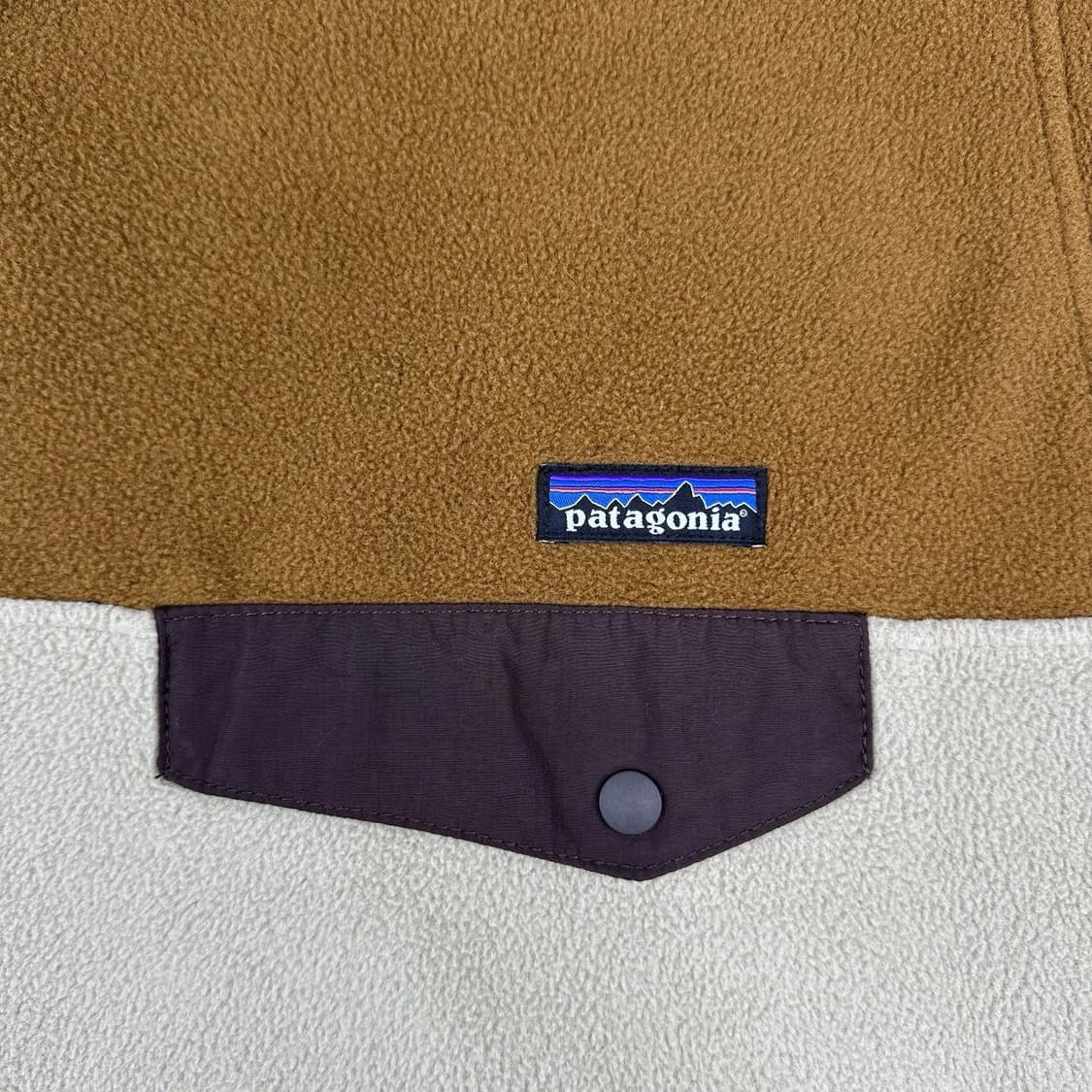 14FW 파타고니아 신칠라 스냅-T 브라운/베이지/다크브라운 니카라과 상품이미지5