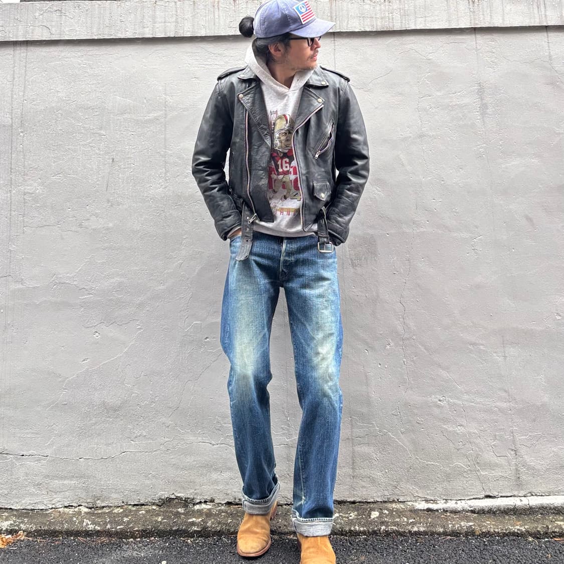 일본 슈가케인 셀비지 데님 팬츠 상품이미지3