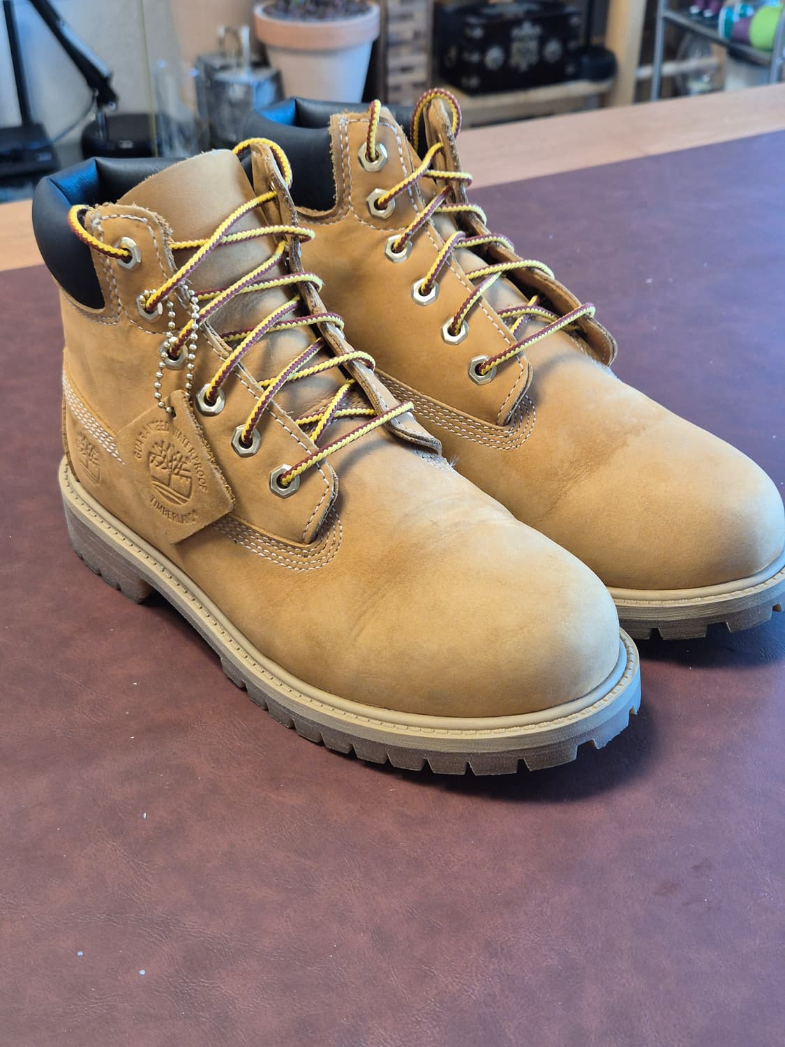 실착용1회  225-230  팀버랜드 6인치 프리미엄 부츠  상품이미지6