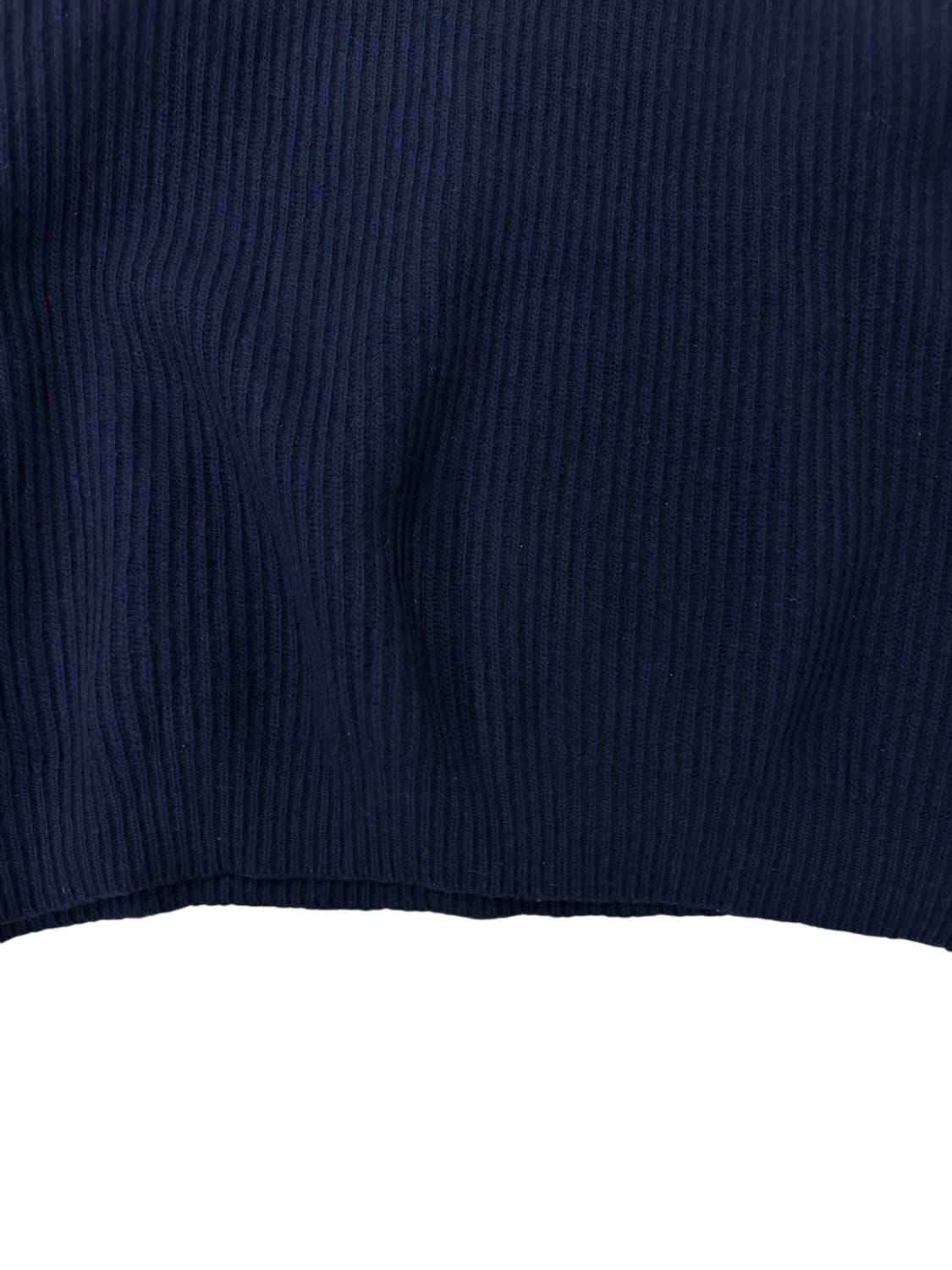 90년대 리바이스 반집업 울 니트 네이비 (L) 상품이미지5