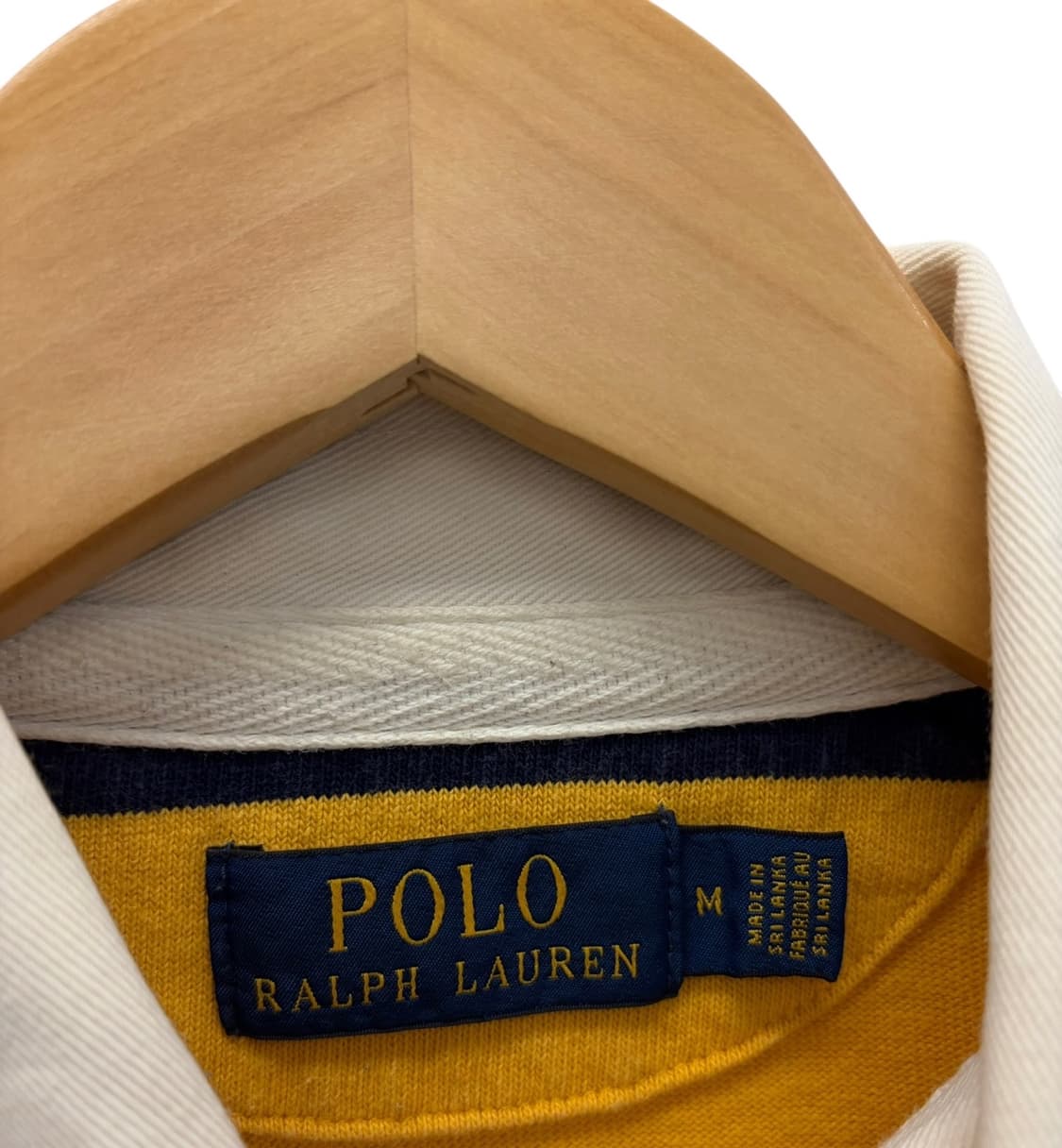 폴로 럭비티 옐로우&네이비 (M) 상품이미지8