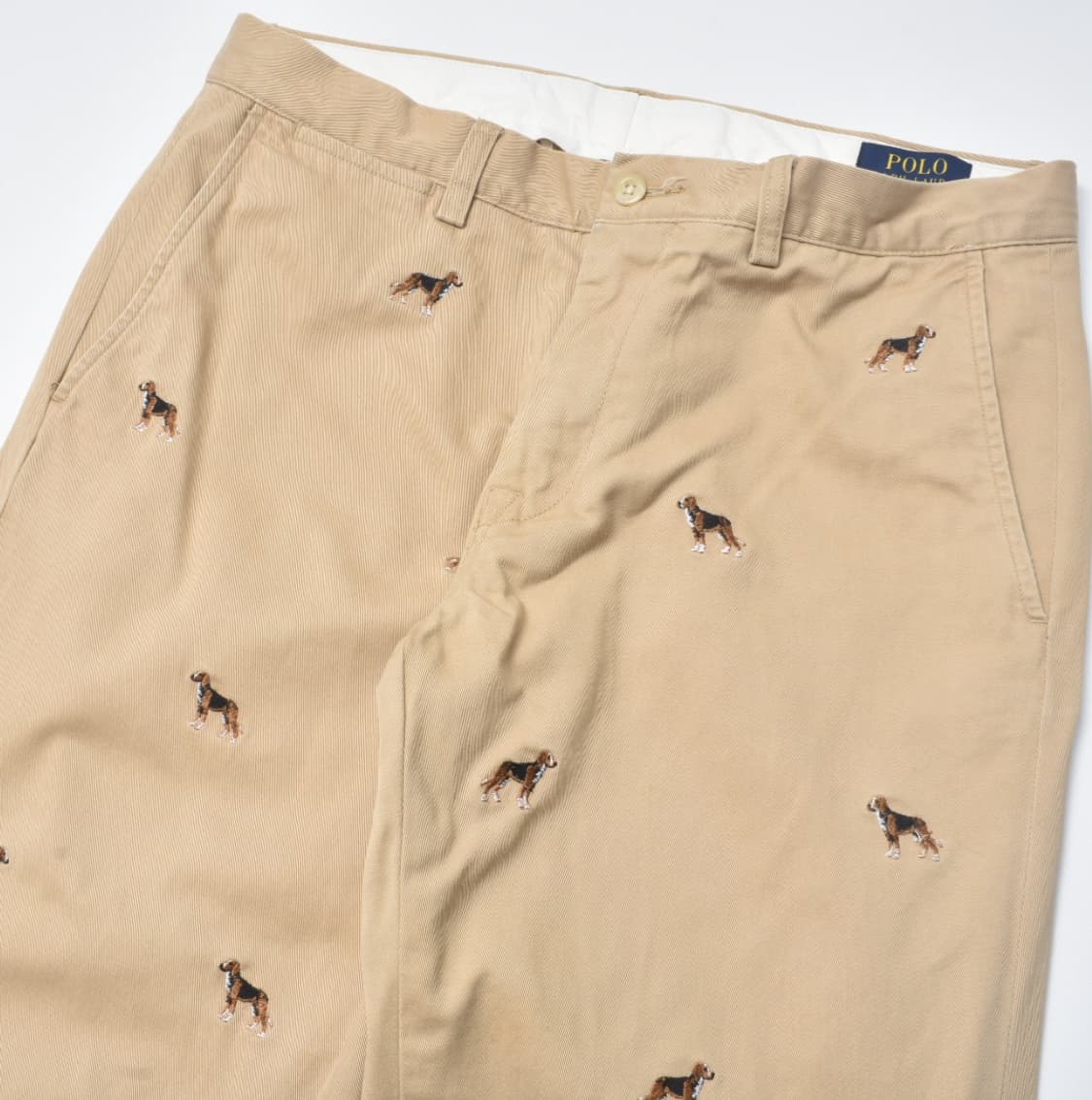폴로랄프로렌 신형라벨 슬림핏 자수 코튼 치노 팬츠 32 상품이미지4