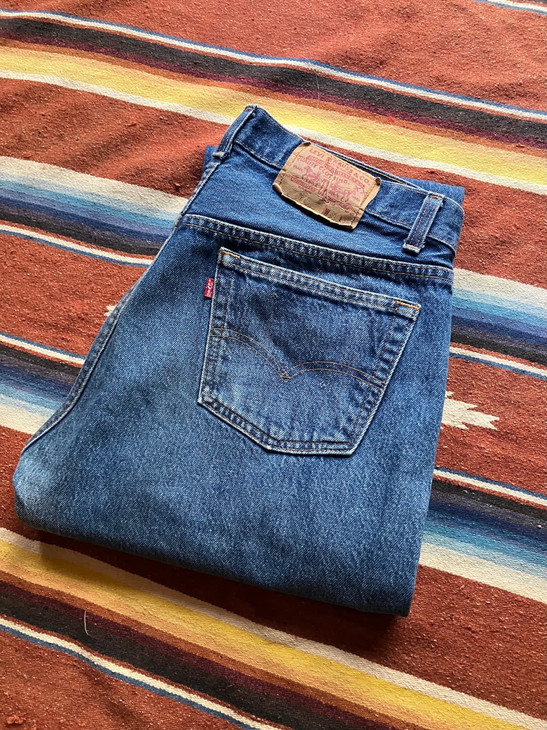 80s USA 빈티지 리바이스 501 데님 팬츠 상품이미지2