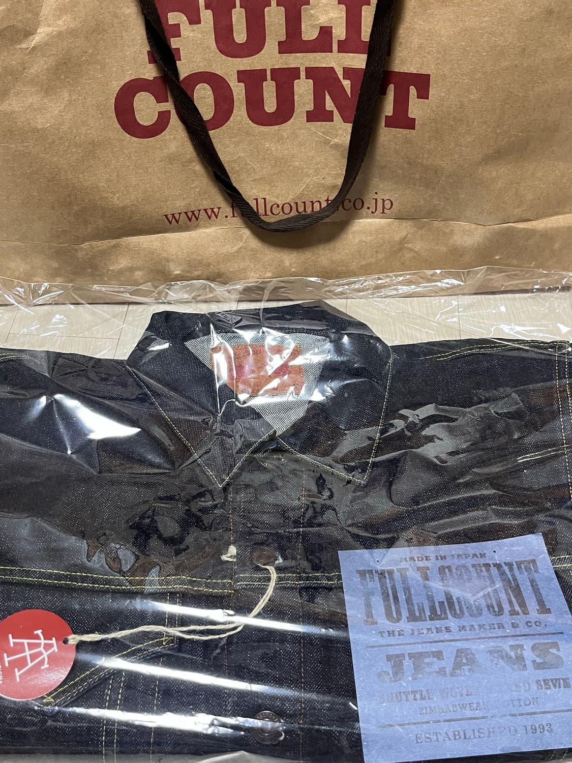 {새상품}풀카운트 2101xx 3세대 자켓 42사이즈 상품이미지2