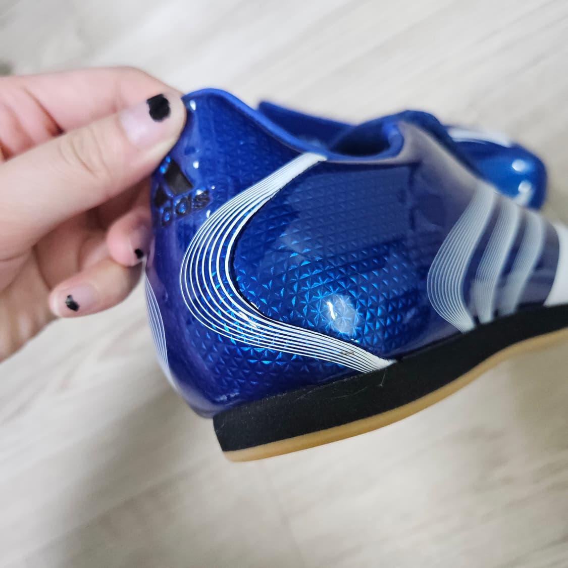 (새상품)아디다스 태권도 f50 w 로얄블루 230 uk4.5 상품이미지2