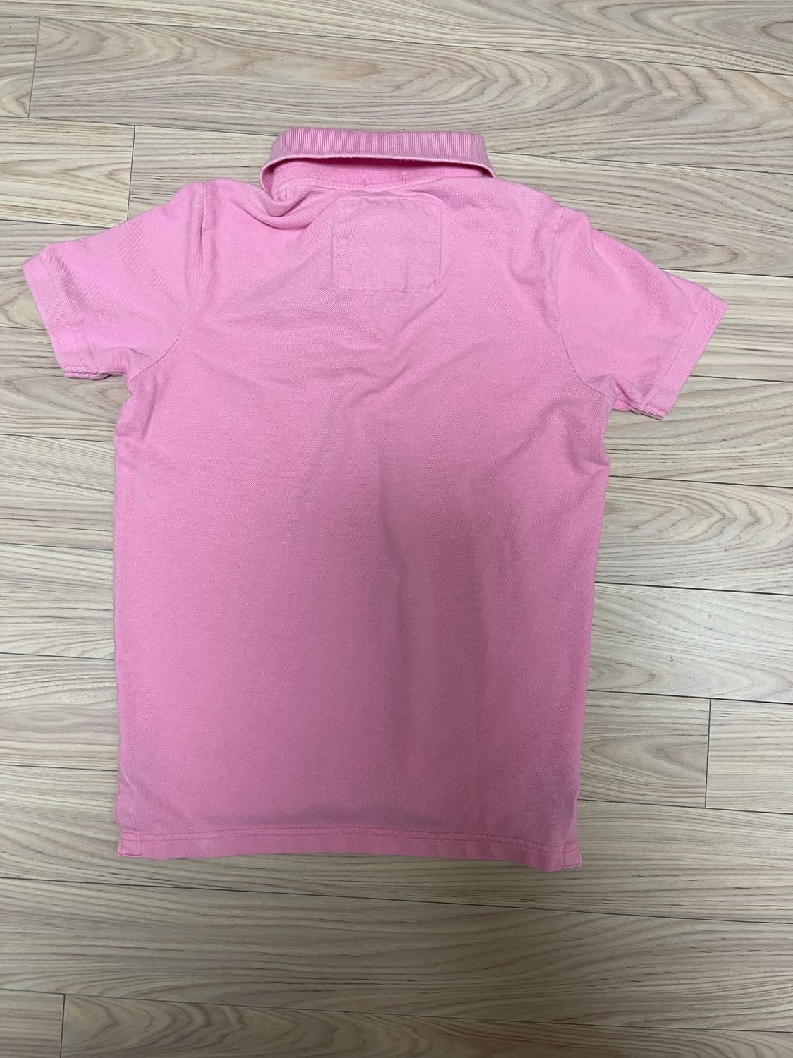 아베크롬비 반팔 카라티 핑크 상품이미지2