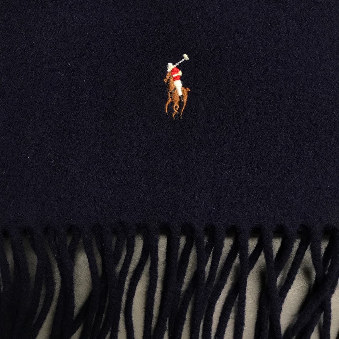 폴로 랄프로렌 머플러 네이비 상품이미지4