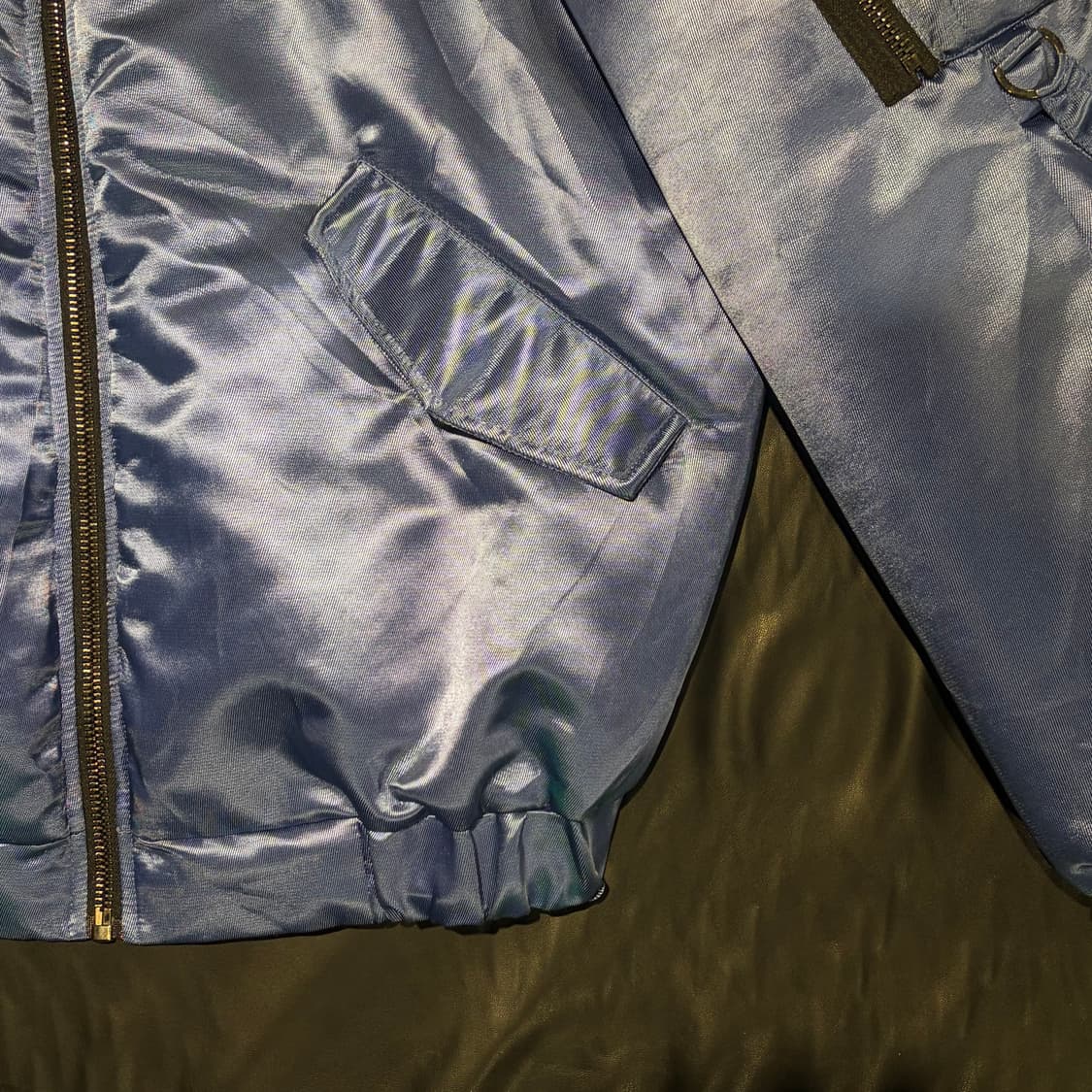 다닐로 파우라 블루 봄버자켓 상품이미지5