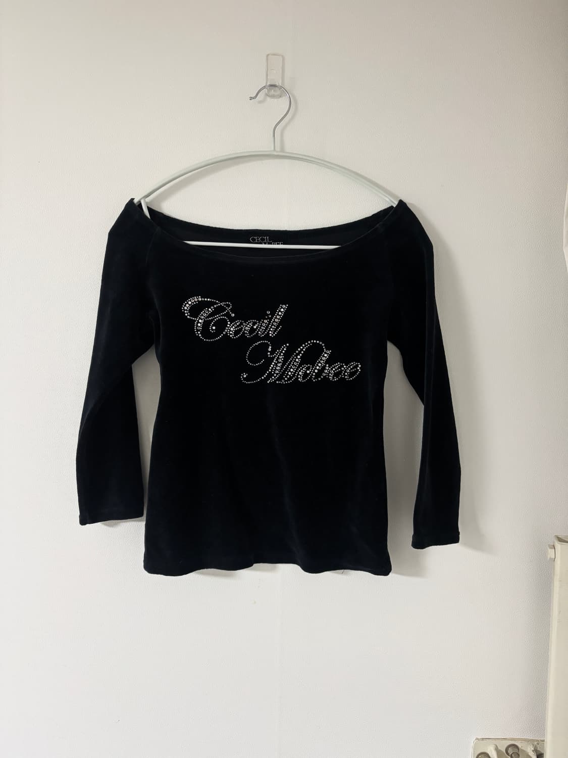 Cecil Mcbee 스웨이드 티셔츠 상품이미지1