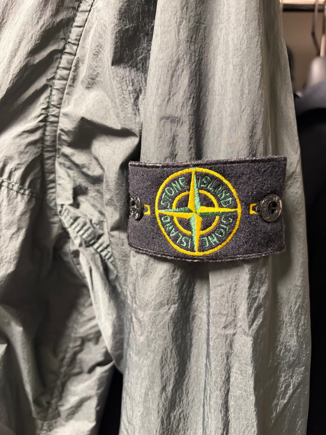 스톤아일랜드 19fw 크링클랩스 오버셔츠 자켓 xxl 상품이미지3