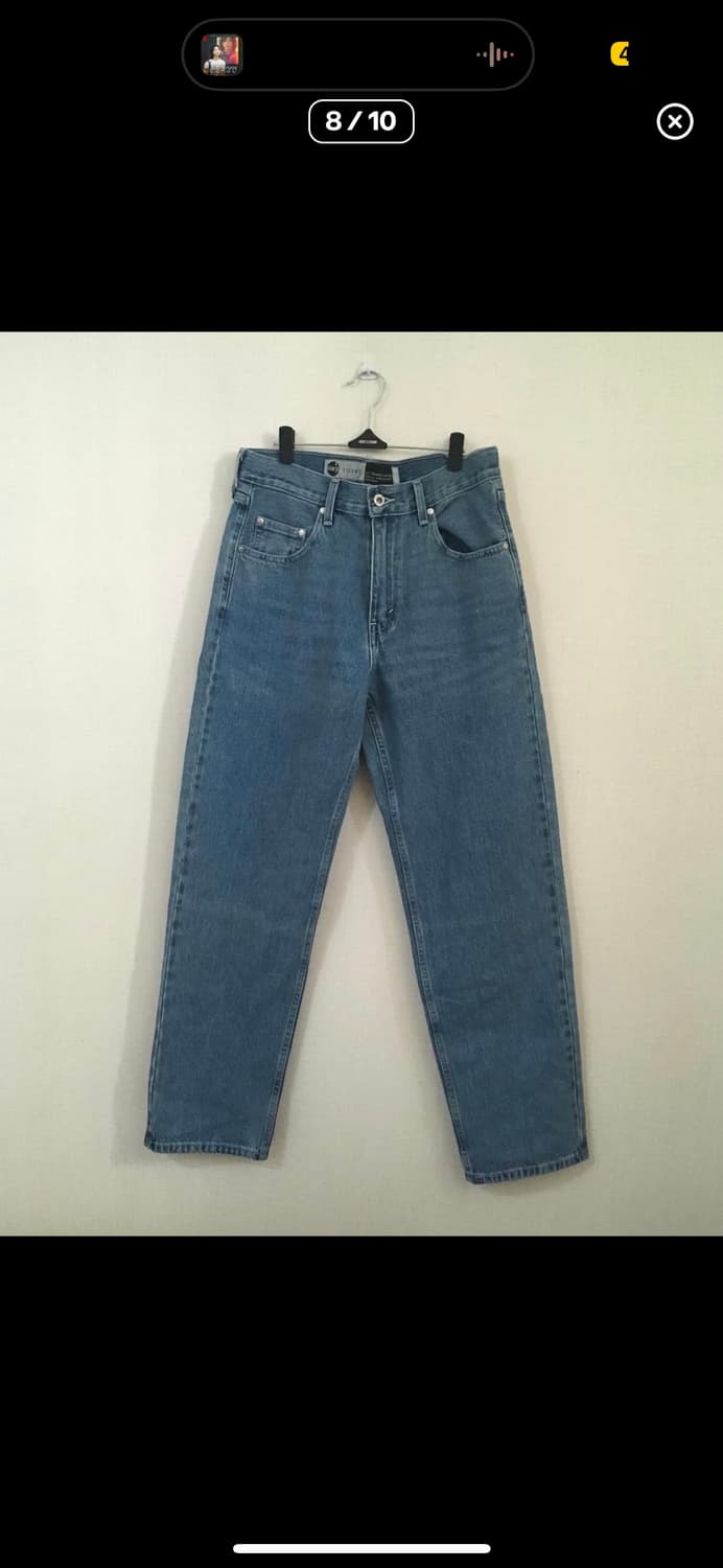 리바이스 로우라이즈 배기 데님 새깅 가능 상품이미지5