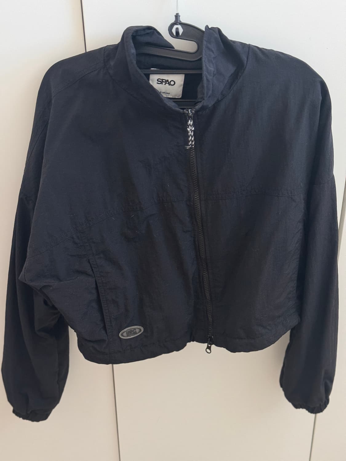 스파오 크롭 바람막이 M 상품이미지1