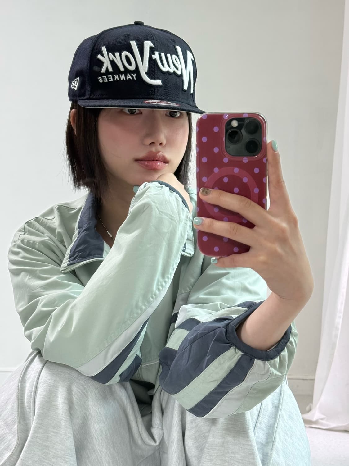 뉴에라 뉴욕 네이비 캡 상품이미지2