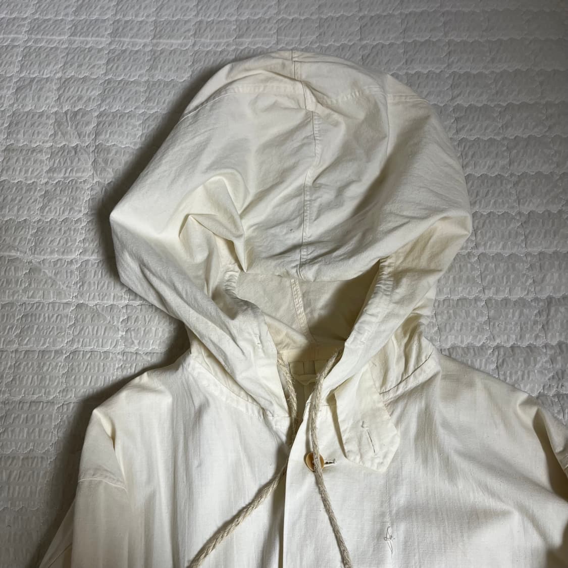 빈티지 프렌치 워크웨어 캔버스 오버코트 상품이미지4