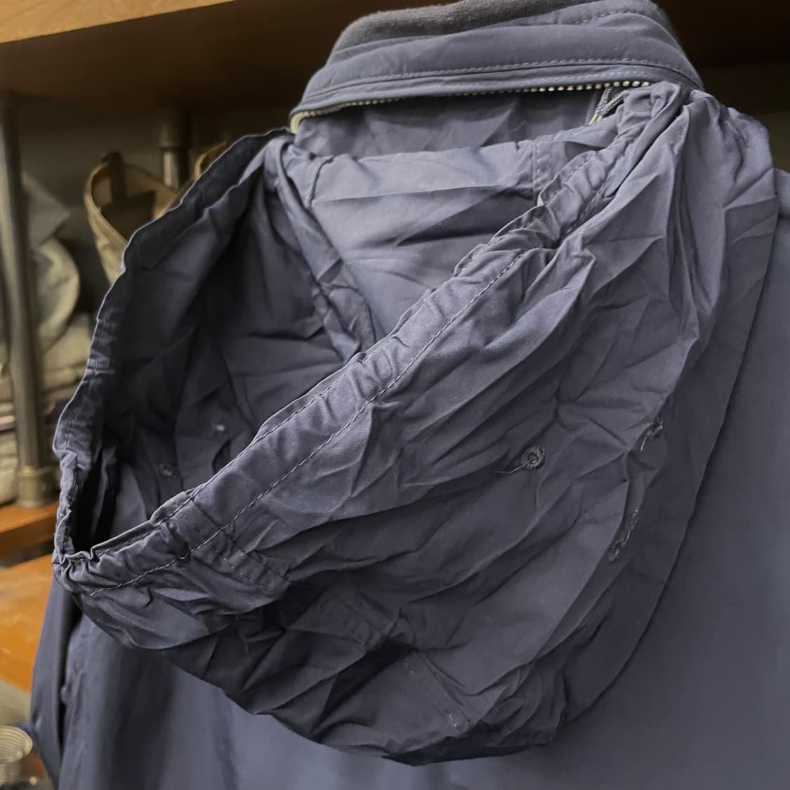 90s 폴로 랄프로렌 레터링 후드 내장 페리 자켓 블루종 스윙탑 N294 상품이미지7