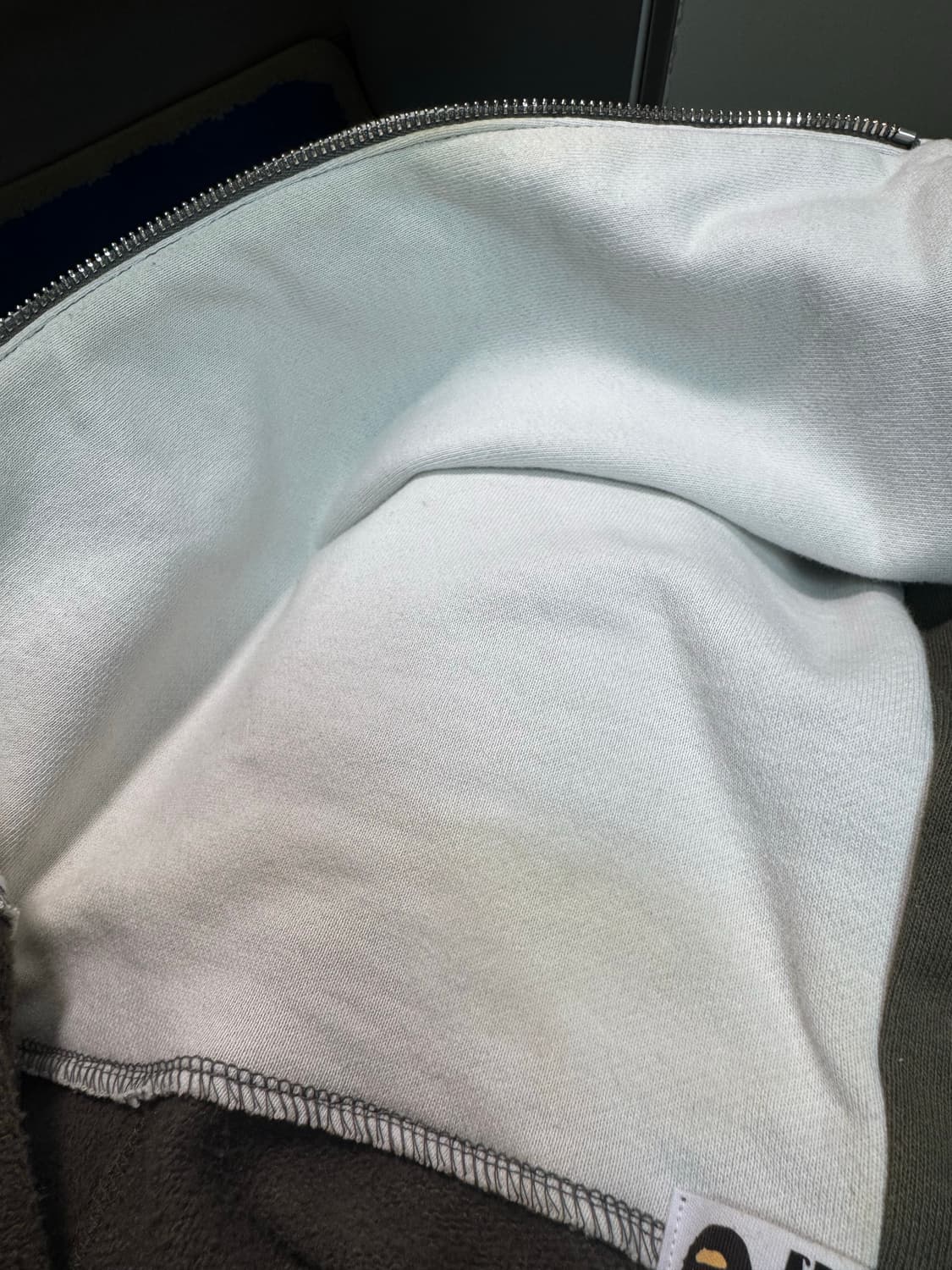 베이프 후디집업 XL 상품이미지6