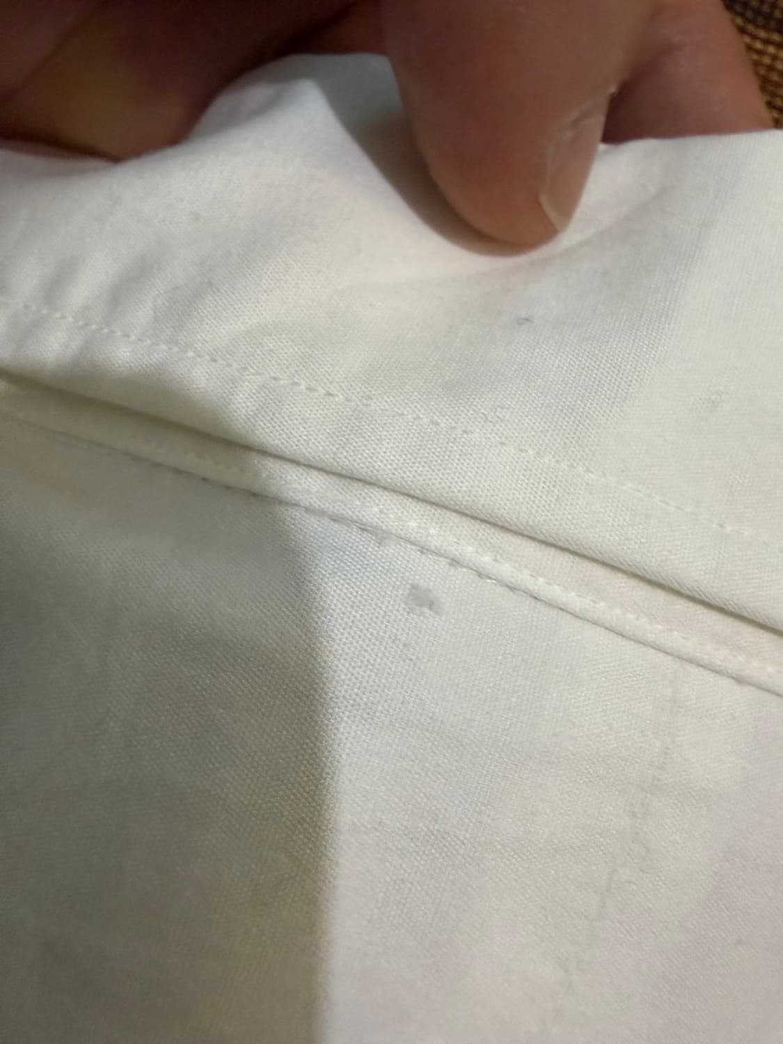 105-110) 폴로 랄프로렌 셔츠 화이트 투하이 코튼 상품이미지7