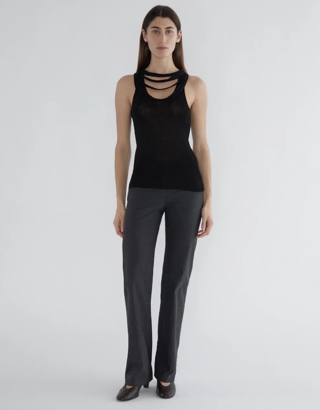 팔로마울 OLIVETI 슬리브리스 탑 상품이미지5