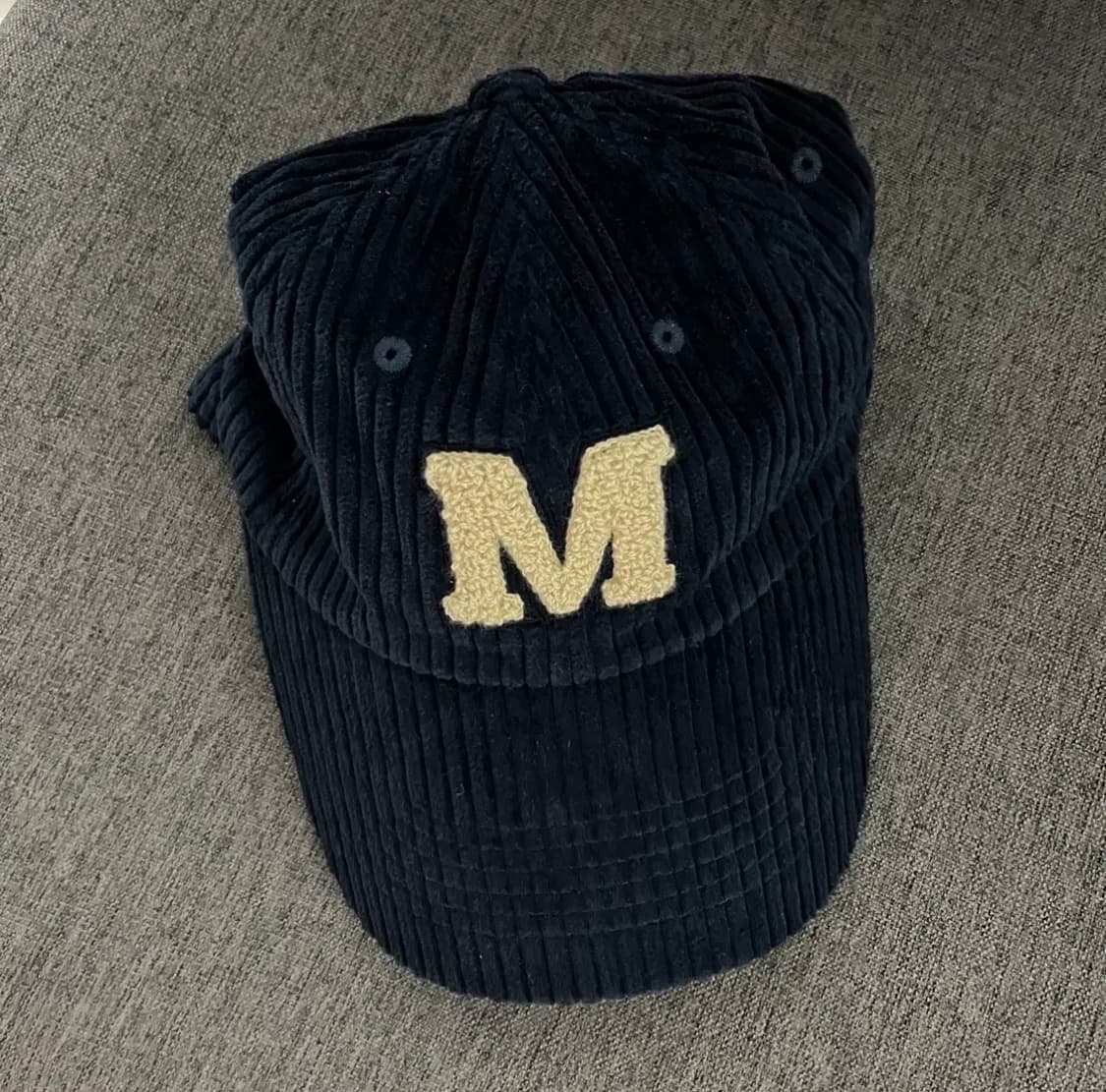 마리떼 코듀로이 볼캡 모자 상품이미지1