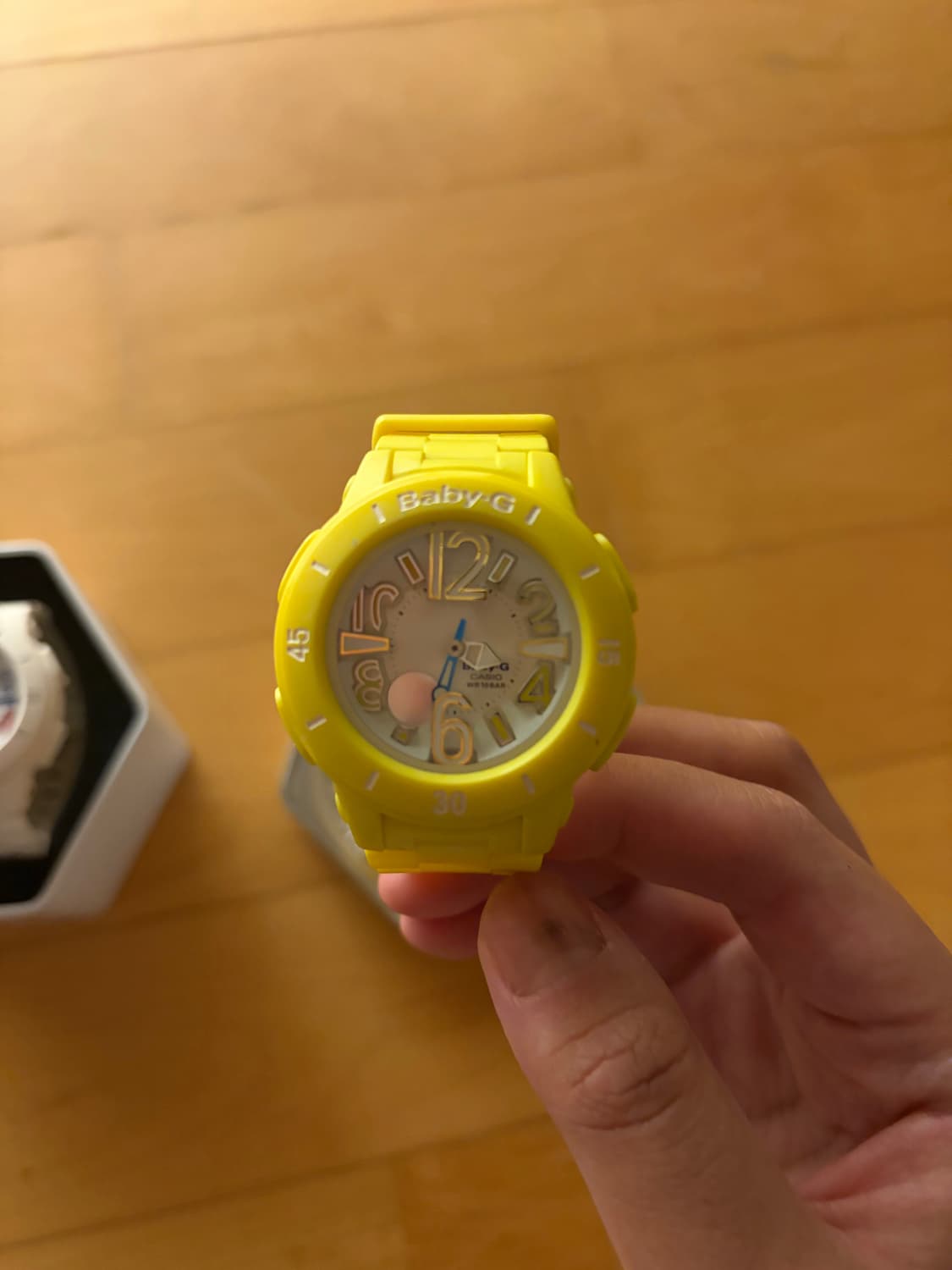 Baby-G 카시오 옐로우 손목시계 상품이미지1