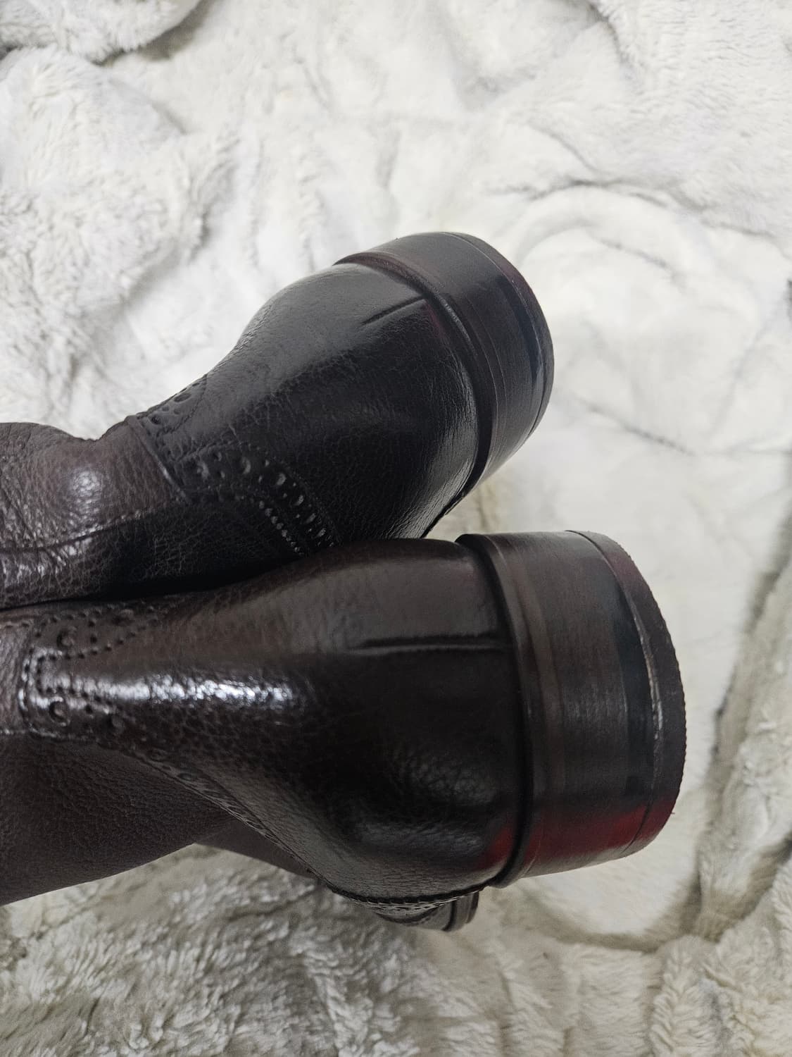 휴고보스 가죽 앵글 부츠 41사이즈 상품이미지4