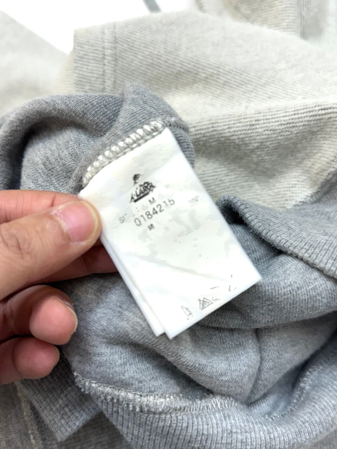 X-LARGE 엑스라지 그레이 컬러 오버록 디테일 투웨이 후드집업 상품이미지10