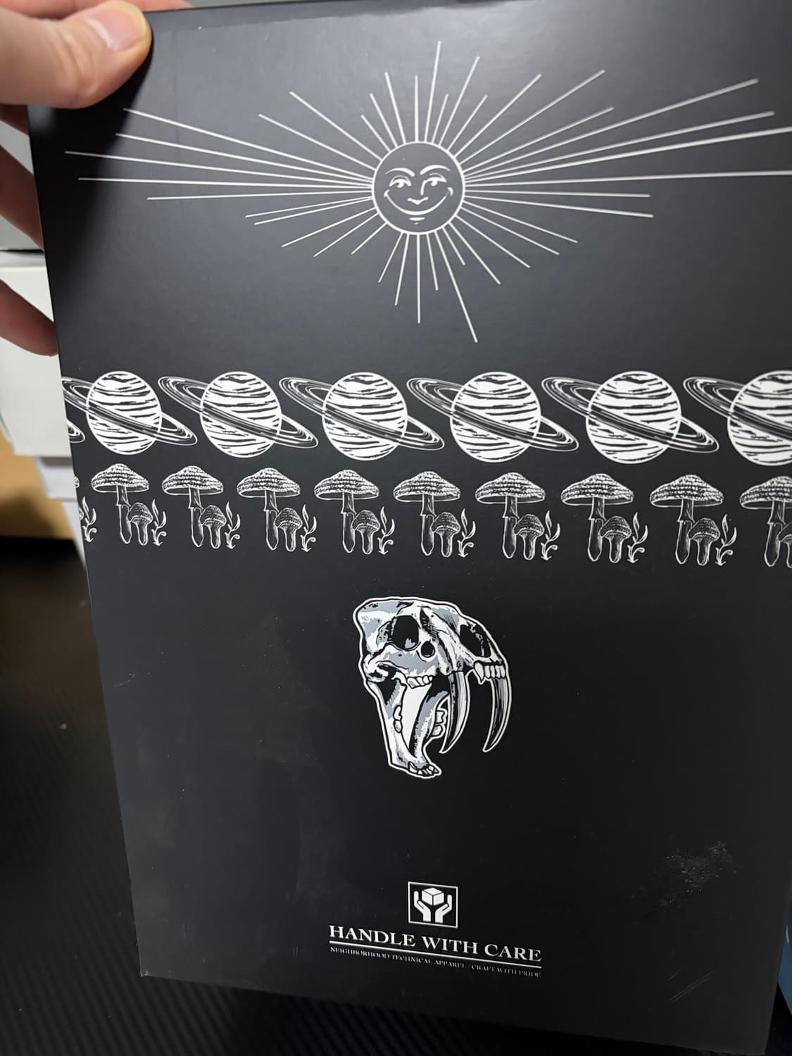 네이버후드 닥터우 22SS 스컬 헤드 인센스 챔버 블랙 F 상품이미지5