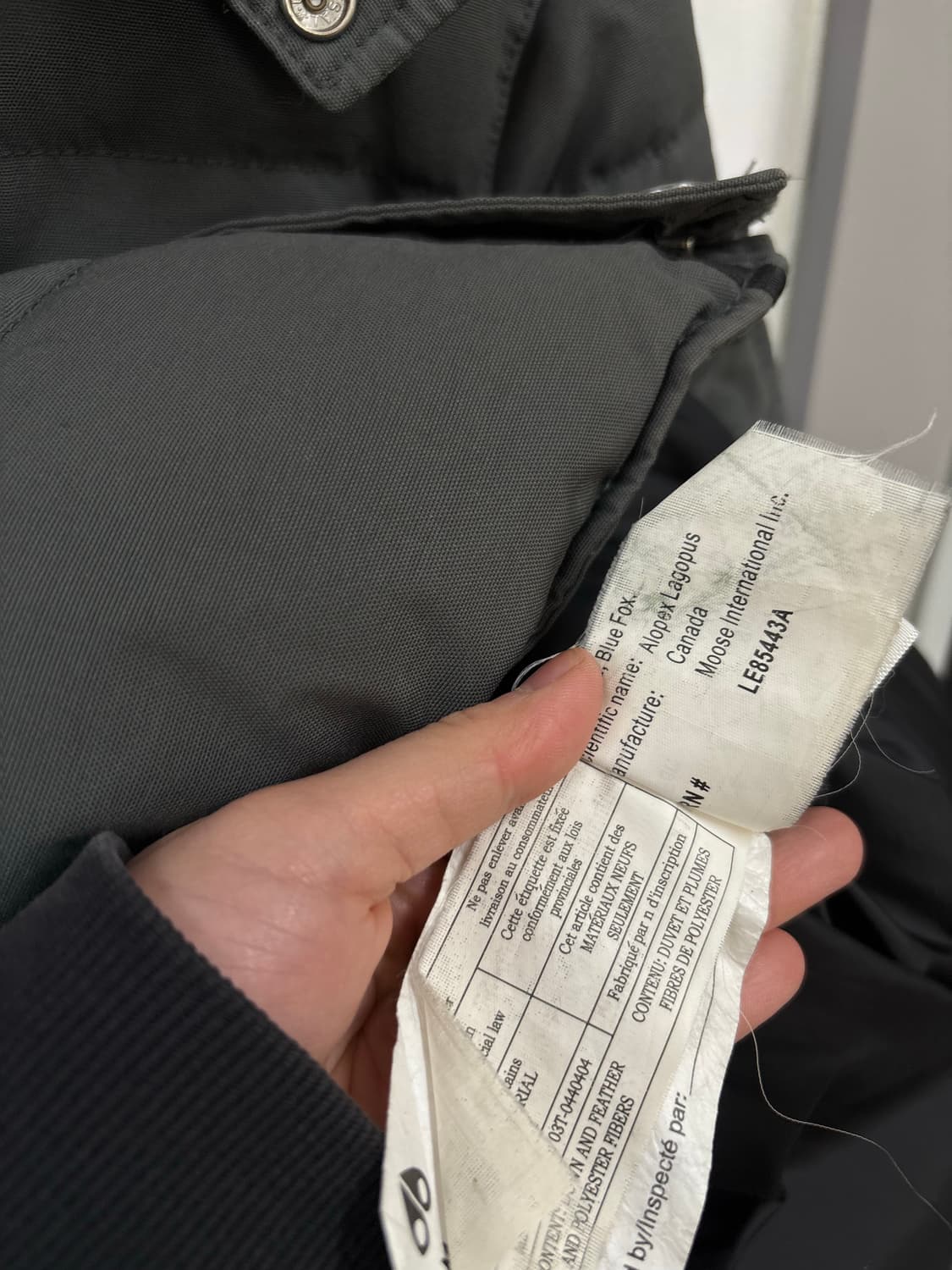 무스너클 쓰리쿼터 패딩 점퍼 상품이미지10