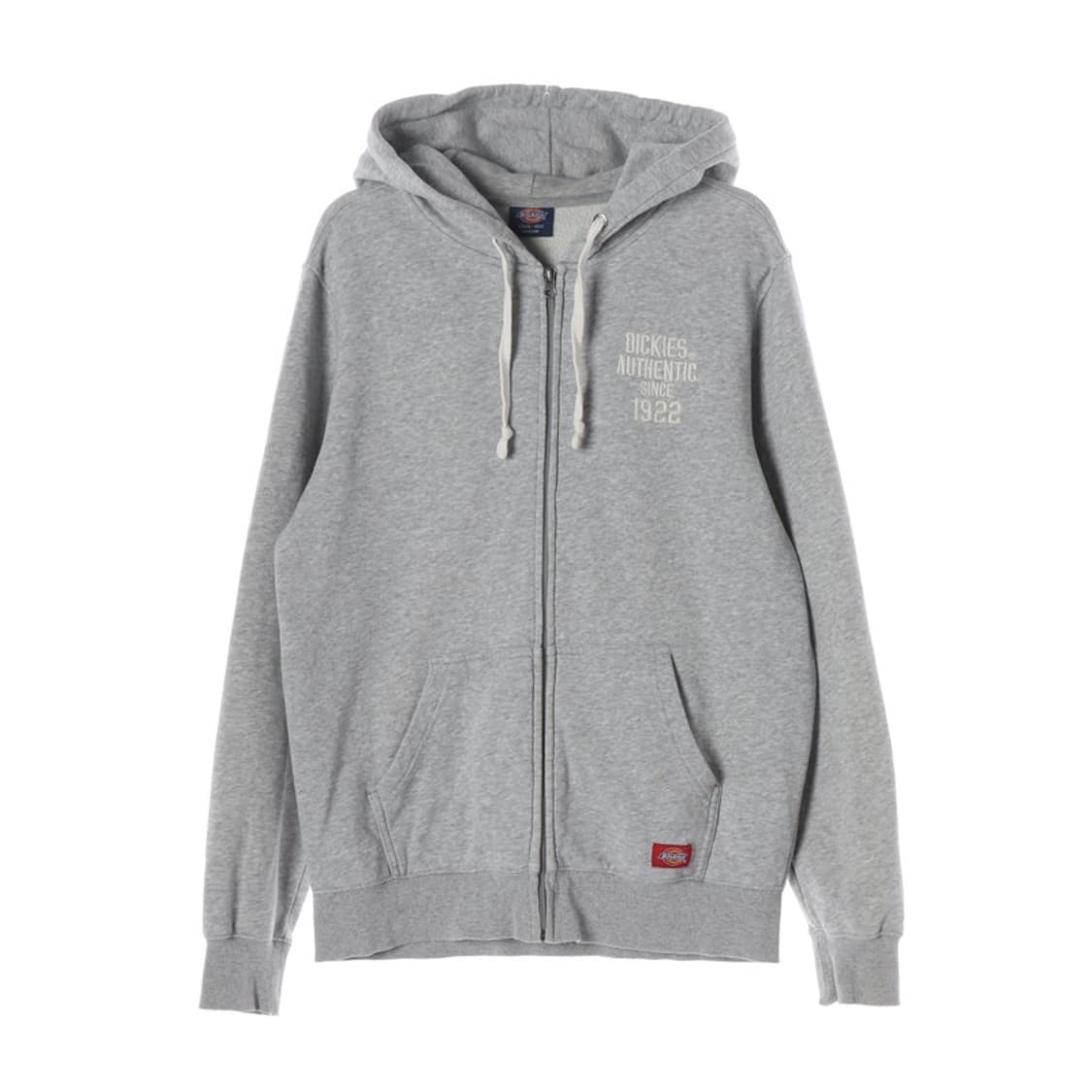 디키즈 그레이 빈티지 레터링 후드 집업 M 상품이미지1