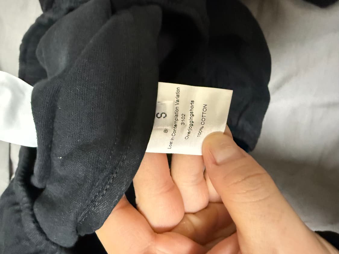 [S] 블레스 오버조깅진 쇼츠 블랙 상품이미지5