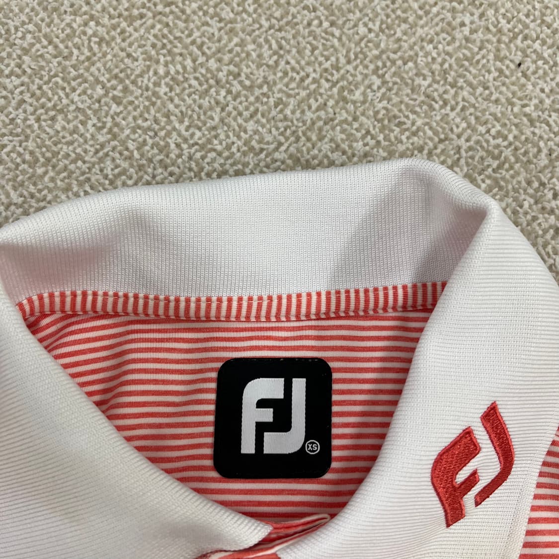 XS 풋조이 골프 카라 반팔 티셔츠 0224M 상품이미지2