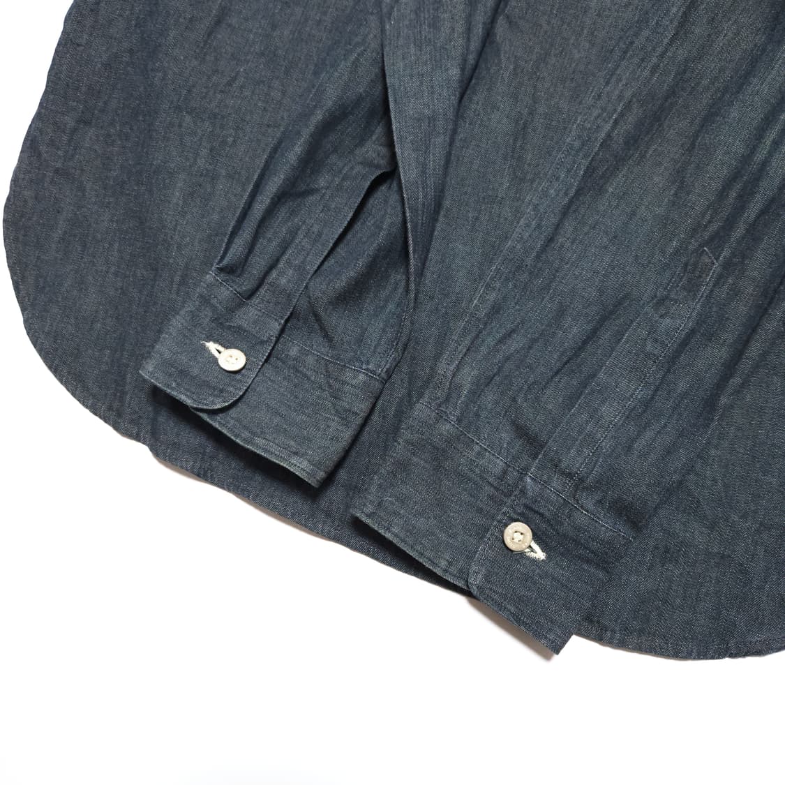 스톤아일랜드 00s 워시드 데님 셔츠 인디고 상품이미지6