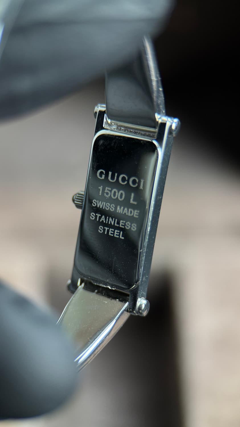 구찌 클래식 빈티지 여성 시계 1500L 뱅글 상품이미지3