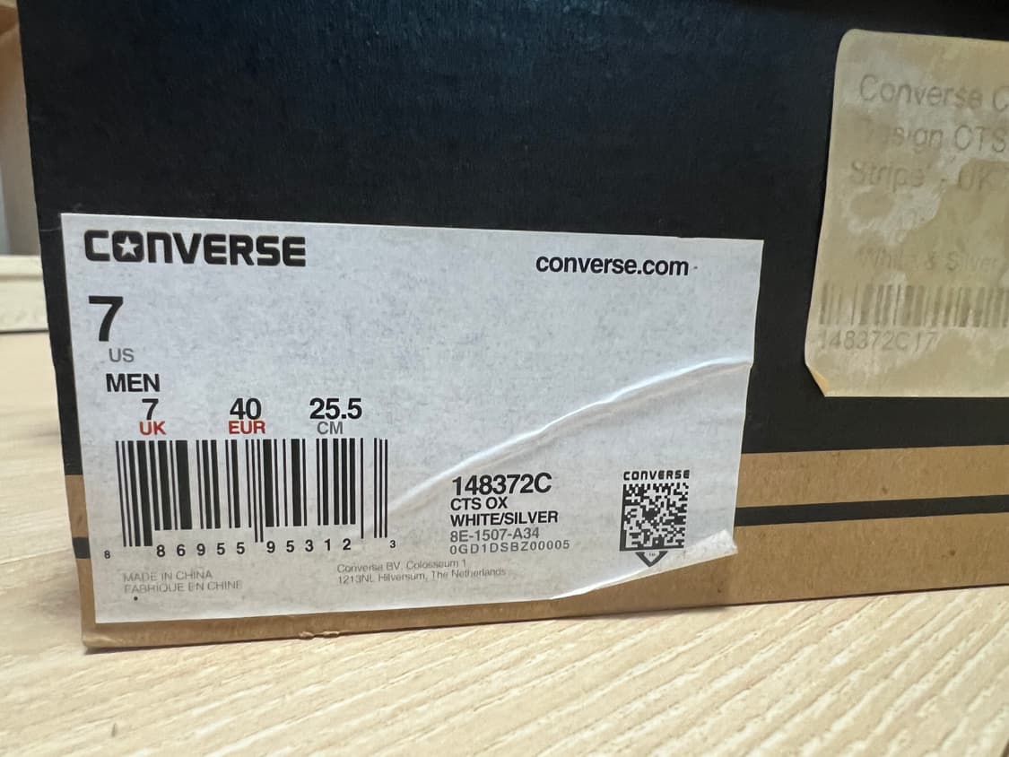 (255) 컨버스 x 프라그먼트 올스타 실버 스트렙 상품이미지4