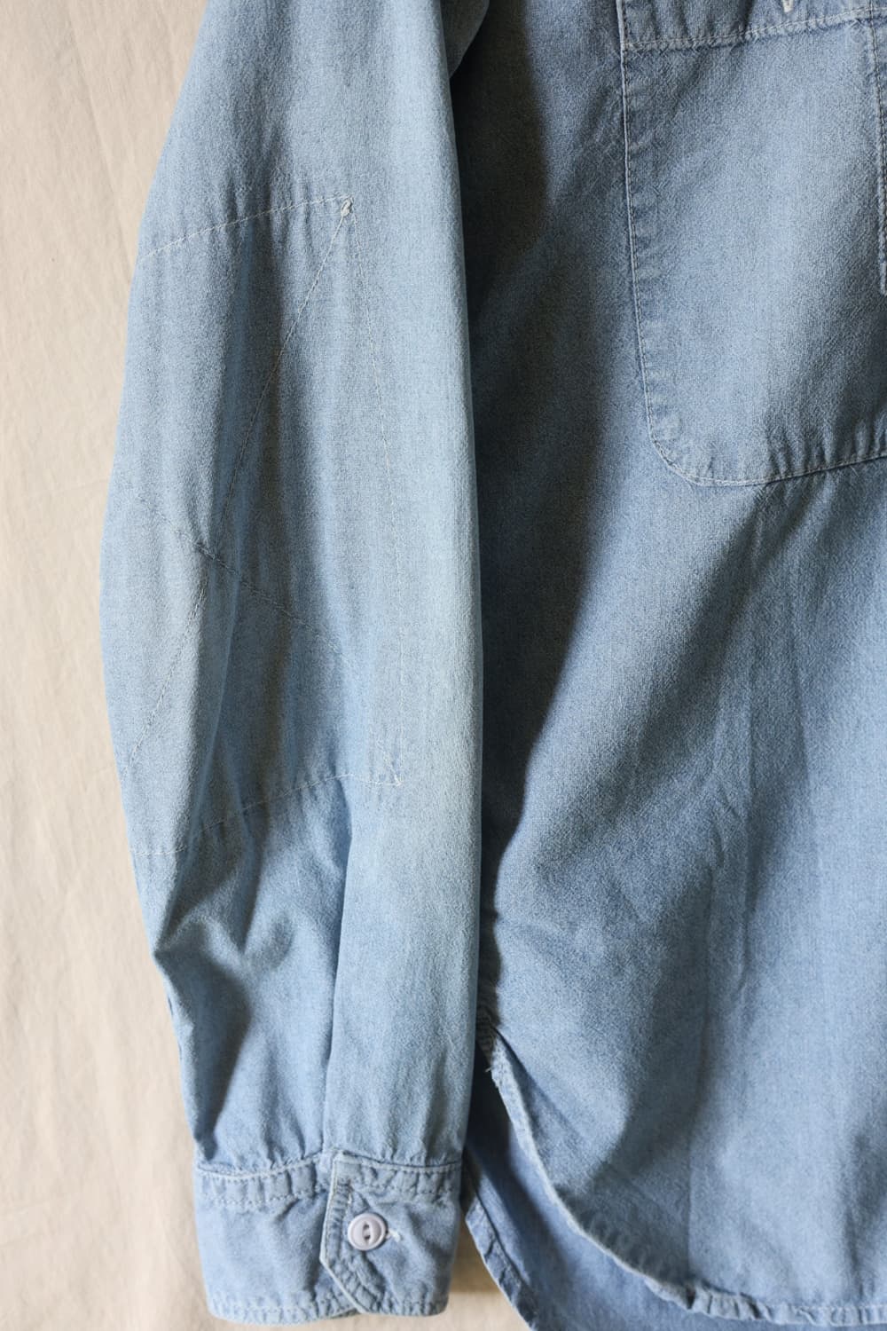 엔지니어드가먼츠 올드라벨 샴브레이 셔츠S 상품이미지5