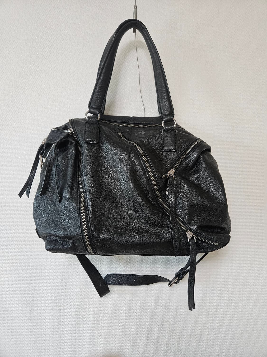 [A급 정품][빈티지] BREAL 빈티지 가죽 토트백 디자인 완전 예쁨 상품이미지1