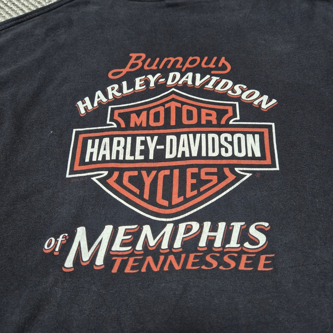 00s 빈티지 할리 데이비슨 티셔츠 made in USA (2XL) 상품이미지8
